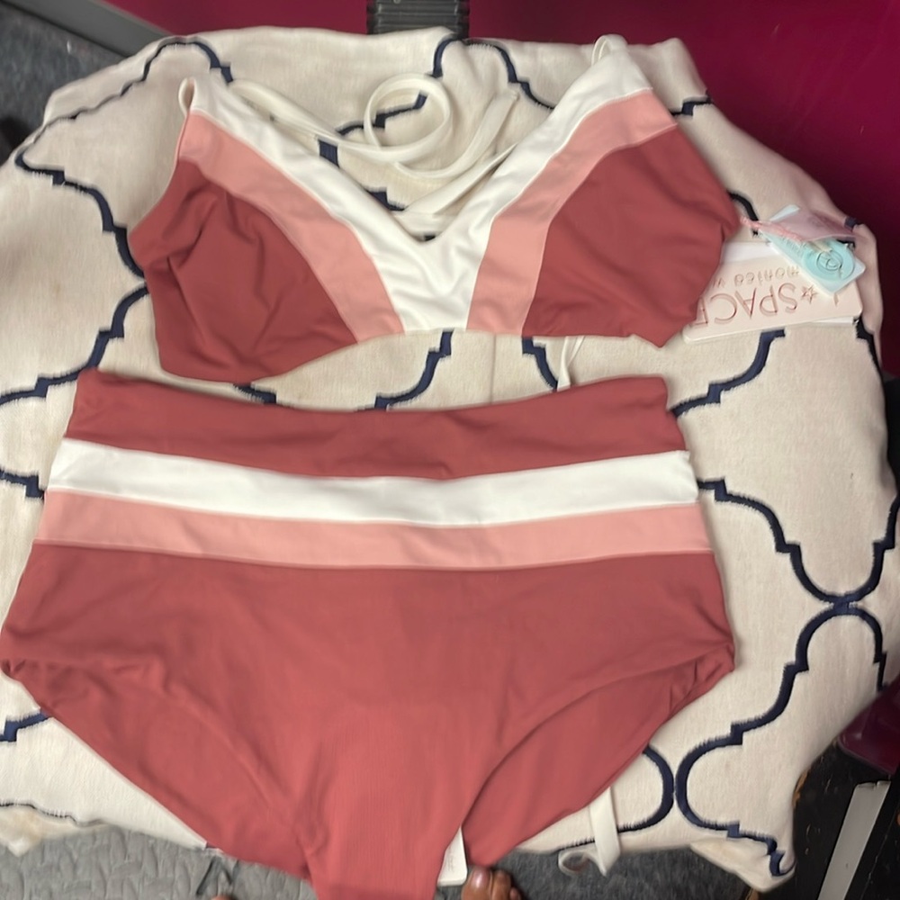 L * Space 2 Pc Bathing Suit- NWT
